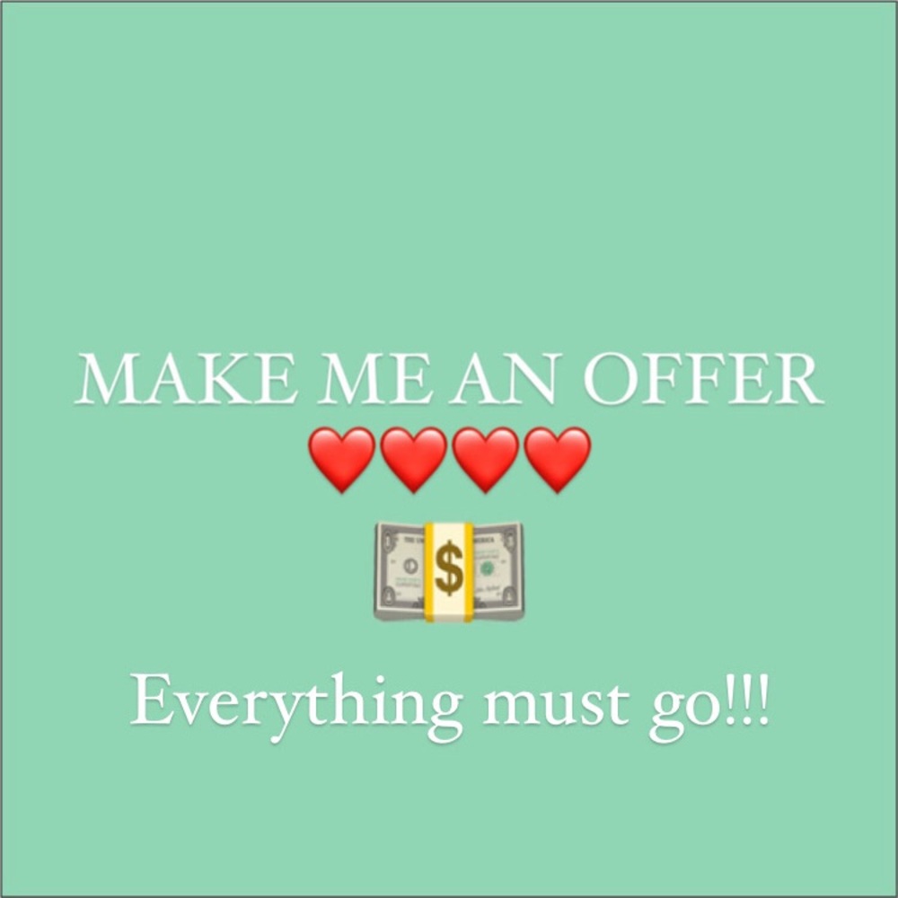 Everything must go!!!